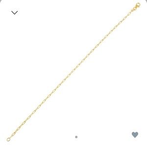 14K Gold Thin Link bracelet✨